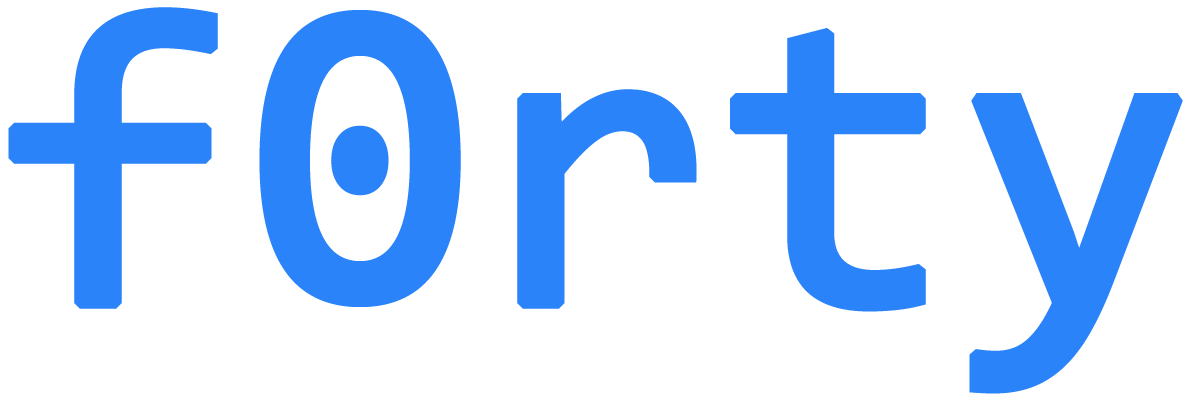 logo f0rty